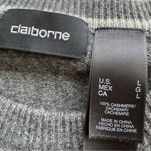 100% Cashmere argyle sweater. Worn only a few times